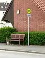 Banc à covoiturage à Arnum