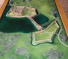 Maquette d'un château