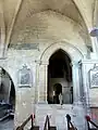 1re&nbsp;travée, élévation sud.