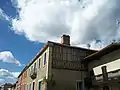 Maison à colombages.
