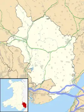 (Voir situation sur carte : Monmouthshire)