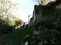 Le chemin de ronde et les remparts