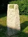 La borne dîmière du duc Anne de Montmorency, de 1543, rue du Four.