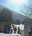 Club pour luges enfants au Mont-Serein.