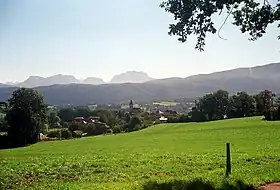 Les Bornes vues de Montagny-les-Lanches