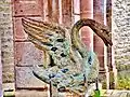 Le cygne de la fontaine.