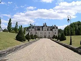 L'entrée du château