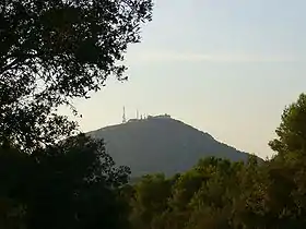 Vue d'El Toro depuis le chemin d'En Ben.