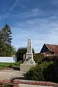 Le monument aux morts.