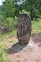 Statue-menhir de Saumecourt n°3.