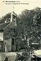 La chapelle de pèlerinage Notre-Dame de Montmélian, à Saint-Witz (95), issue de la transformation d'une grange à partir de 1800, et toujours existant bien que pensée comme solution provisoire. Début du XXe&nbsp;siècle.