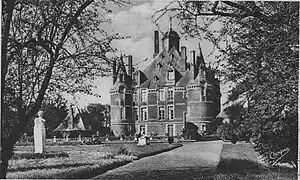 Vue depuis le parc.