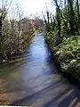 L'Avance en amont du pont-canal, vue vers le sud