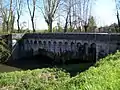Façade nord du pont-canal
