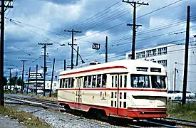 Tramway PCC n°3510 (1958).