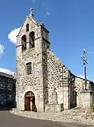 L'entrée de l'église