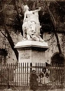 Monument à Martin Bidouré, Barjols, 1905.
