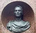 Buste de Karamzine, monument de Karamzine, Simbirsk/Oulianovsk.