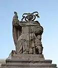 Statue à Valence.