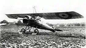 Vue de l'avion.