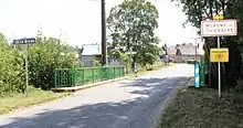 Entrée du village