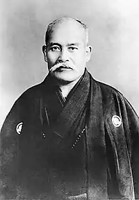 Maître Ueshiba, fondateur de l'aïkido.