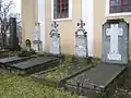 Detail du cimetière de l'église