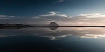 Morro Rock au crépuscule