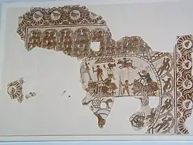 Vue de la mosaïque.