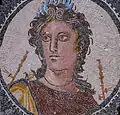 la muse Euterpe, IIe&nbsp;siècle, Musée national archéologique de Tarragone, Espagne.