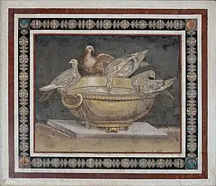 « Mosaïque des colombes ».