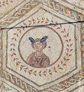 Autre mosaïque de la maison du Planétarium.