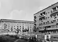 Immeuble Schosse Entuziastov, de Guryev-Gurevich et Zaltsmann, 1935-36