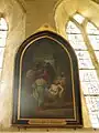 Jésus mis au tombeau.