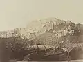 Mosquée de Sidi-Abd-er-Rhaman et rempart d'Alger au milieu du XIXe&nbsp;siècle.