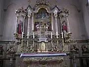 Maître-autel néo-baroque (XIXe).