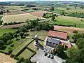 Moulin de l'Ingratitude vu du ciel