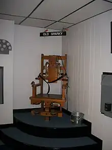 Photo d'une chaise électrique