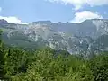 Vue de la chaîne