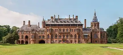 Le château. Photo aout 2018.