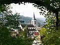 L'église catholique.