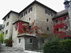 Fin de la montée à proximité du musée dauphinois