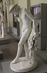 Hippolyte Ferrat, Le berger Corydon, plâtre.