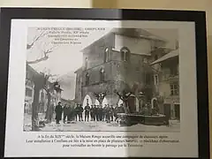 Ancienne caserne de chasseurs alpins XIXe siècle.
