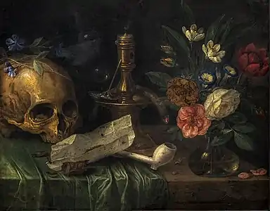 Vanité au crâneMusée des Arts décoratifs (Paris).