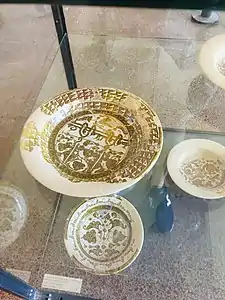 Certains des plats islamiques, XIe et XIIe&nbsp;siècles.
