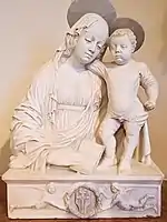 Lombard anonyme, Vierge à l'enfant XVe&nbsp;siècle.