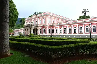 Le palais impérial de Petrópolis (actuel musée impérial) était la résidence d'été de la famille impériale à Petrópolis.