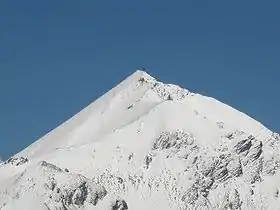 Vue de la face ouest du Muttler.