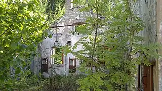 Casernement de la batterie du Néron.
